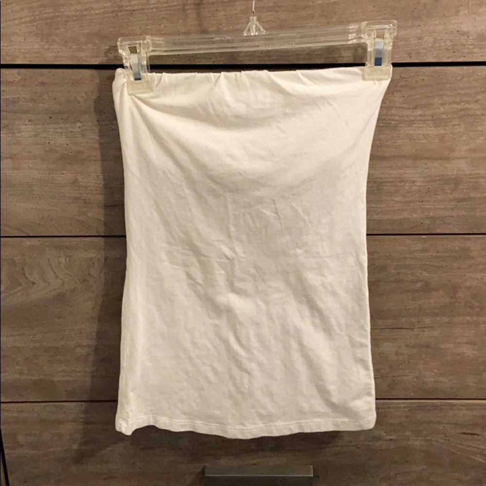White tube top